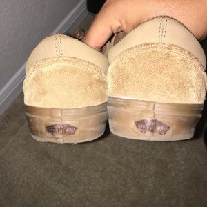 Tan vans in size 10(men)